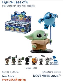 Hot Toys Star Wars Balloon Cosbi Bobble-Head Collection (8 Figures)