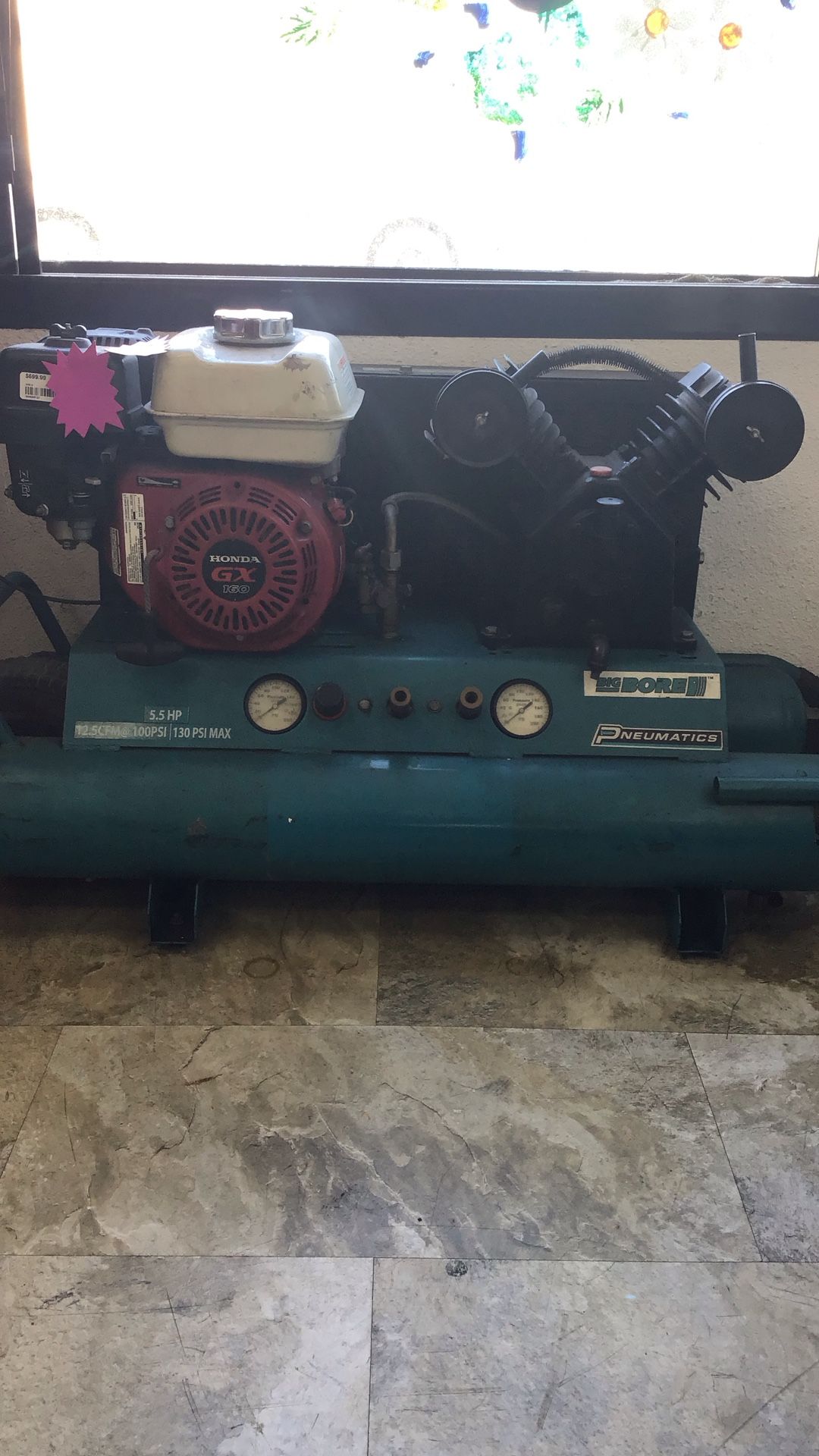 Makita Air Compressor Mac5501g 10 Gallon 5.5 Hp