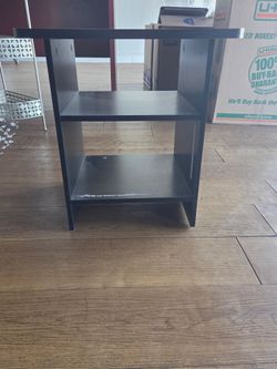 Side table w/storage