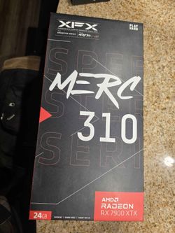 (Unopened) XFX SPEEDSTER MERC310 Radeon RX 7900 XTX 24GB GDDR6 (Seal still intact)