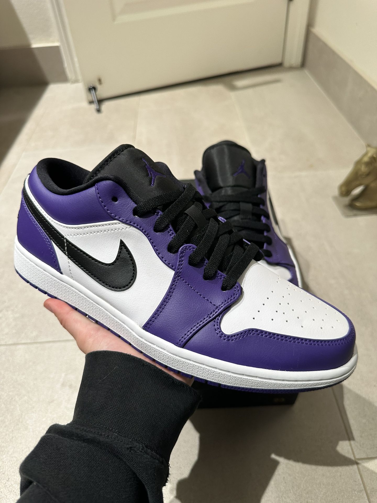 Brand new Jordan 1 Low Court Purple size 11.5