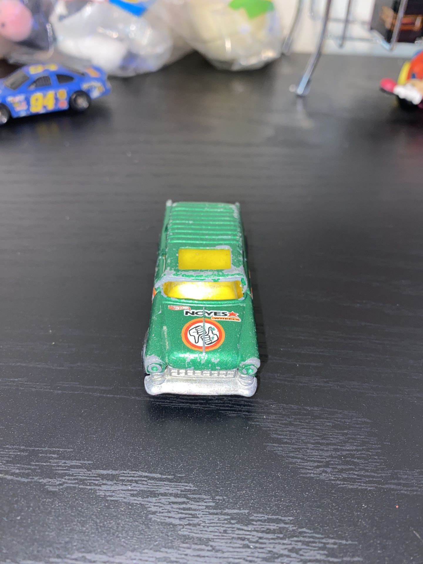 Hot Wheels 1969 Chevy Nomad Diecast Car 1:64 Green NOYES Bx24