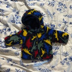 OLDNAVY REVERSIBLE PUFFER JACKET FOR BABY SIZE 6-12 Months