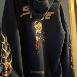 Chrome Hearts Blue Hoodie 