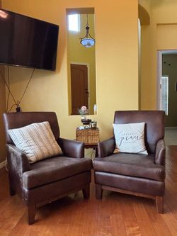 Coaster Brown Accent Chairs Set of 2