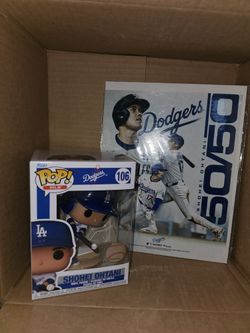 Ohtani Funko Pop And Photo