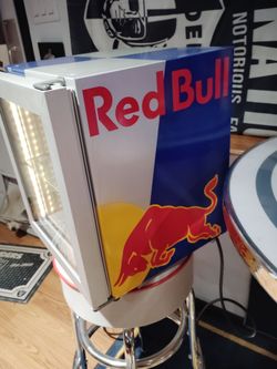 Red Bull mini fridge