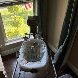 Graco Duet Connect LX swing and bouncer 