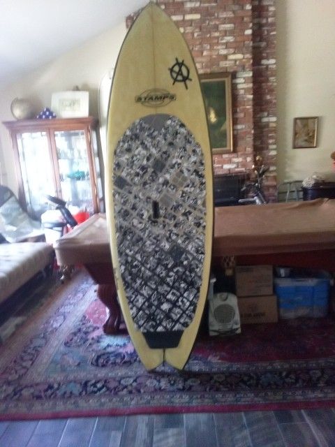 Stamps 7 Ft 11 Inch. 29 1/2 Wide. Stand U P Paddle Board