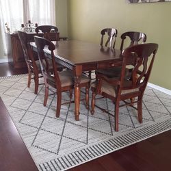 Dining Table - 6 Chairs