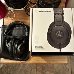 Audio Technica ATH-M30x Headphones 