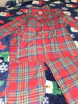 Christmas Plaid Pajamas 