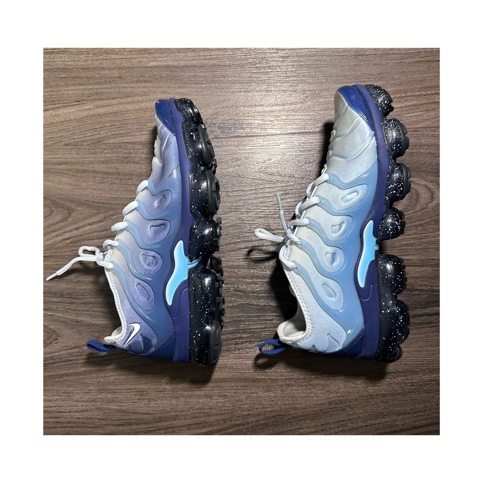 Vapormax plus coastal inappropriate blue