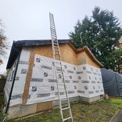 Louisville 40 ft aluminum extension ladder