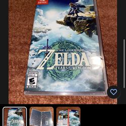 The Legend of Zelda Tears of the Kingdom - Nintendo Switch CASE ONLY NO GAME