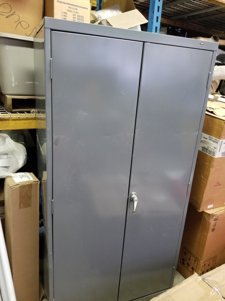 Steel brand new locking cabinet