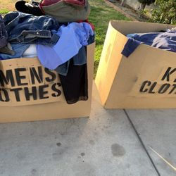 Lots Of New And Used Clothes