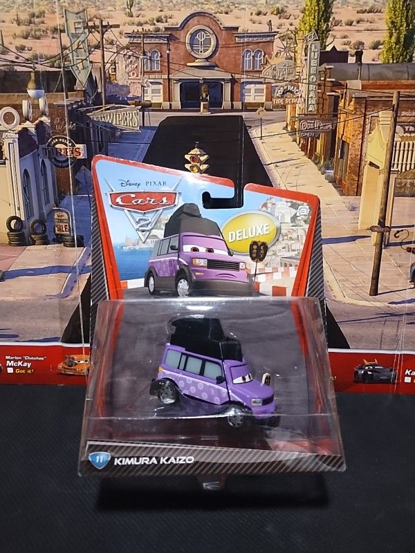 Disney Pixar Cars 2 Kimura Kaizo Deluxe 2011 for Sale in San
