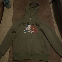 Berlin hoodie zip up size L