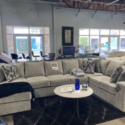 4TH OF JULY SALE🚨‼️ Grey Sectional✨☑️ $2,699