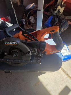 7-1/4 Ridgid  circular saw new