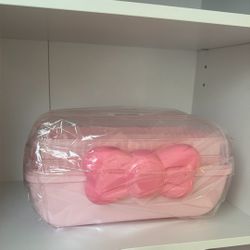 CUTE!! Pink 3-layer Organizer/Jewelry Box