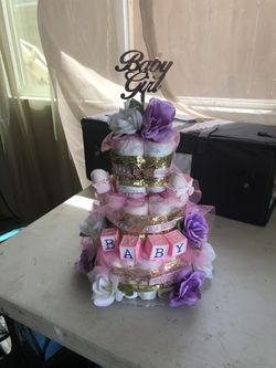 Baby Shower Diaper Cake