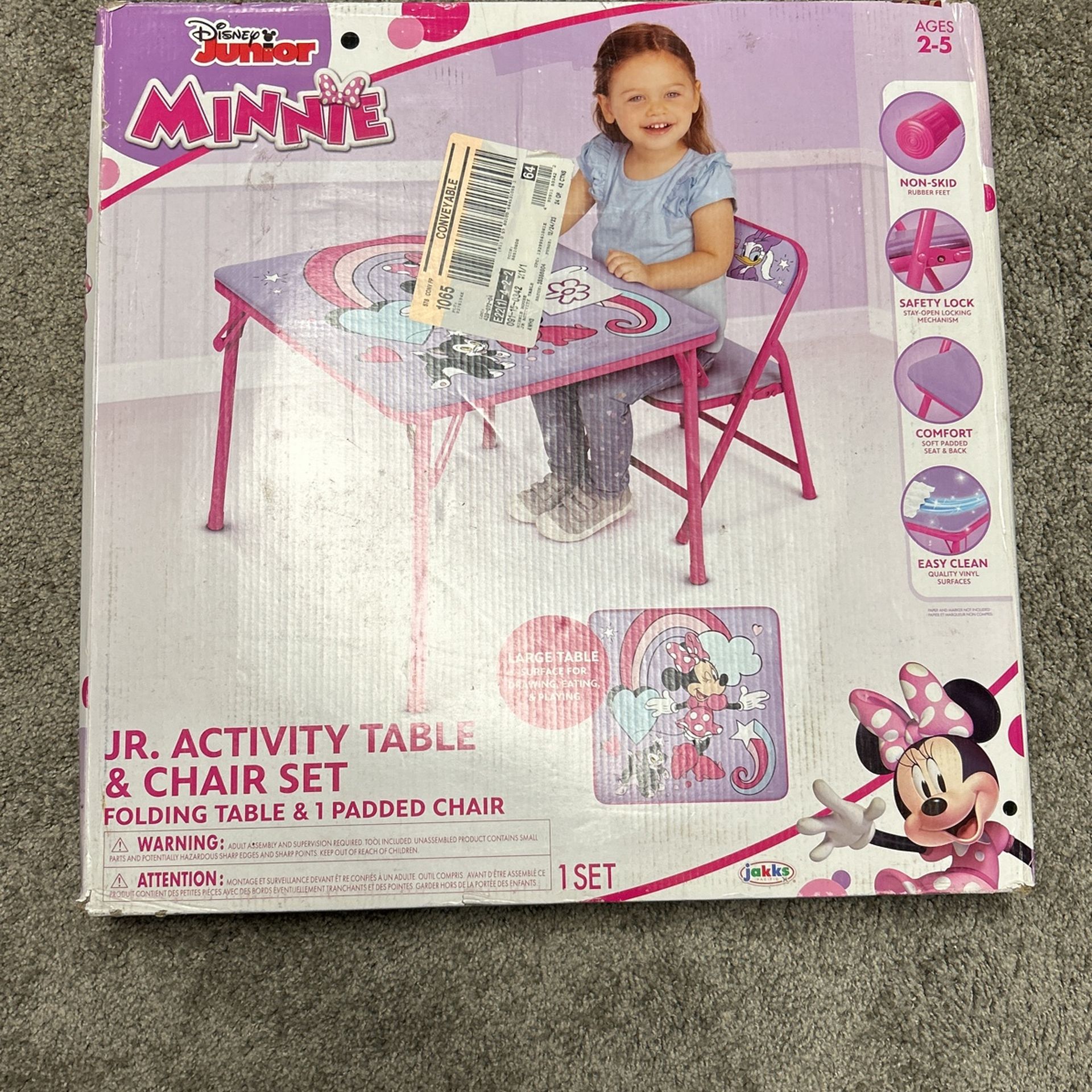 Junior Table And Chair Set