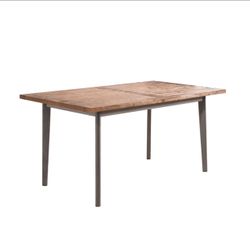 63”Large Solid Wood Dining Table for 6 People, Rustic Farmhouse Style Kitchen Table, Rectangular Dining Table for Kitchen, Dining Room & Living Room, 