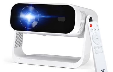Wielio 2026 Smart Projector, 1080p, Auto Keystone, Portable