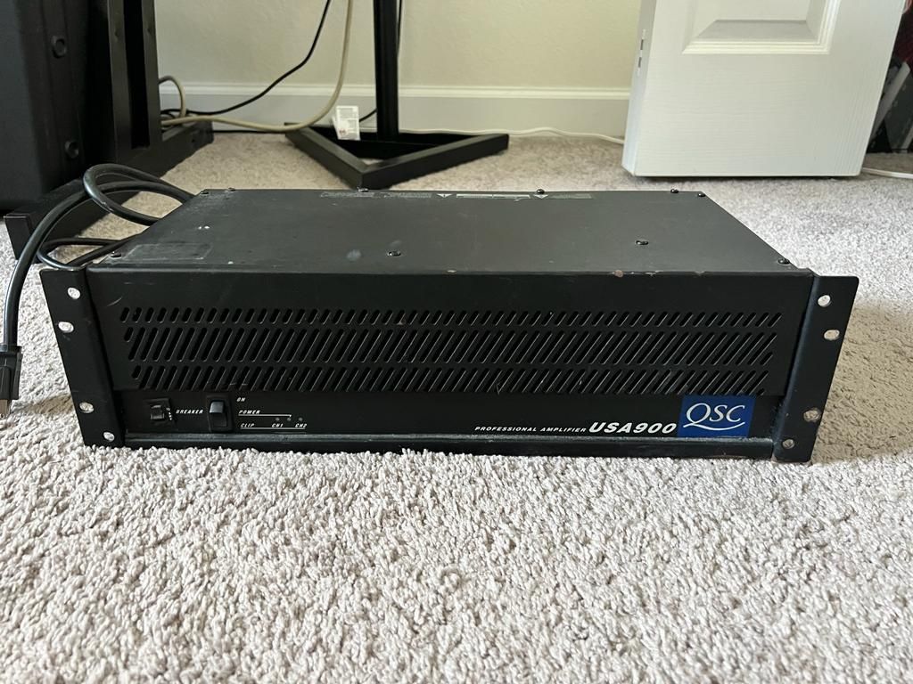 QSC USA900. Dj Power Amp