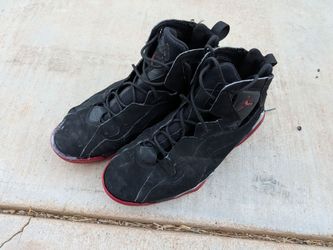 Jordan True Flight (Black/Gym Red),Size 12