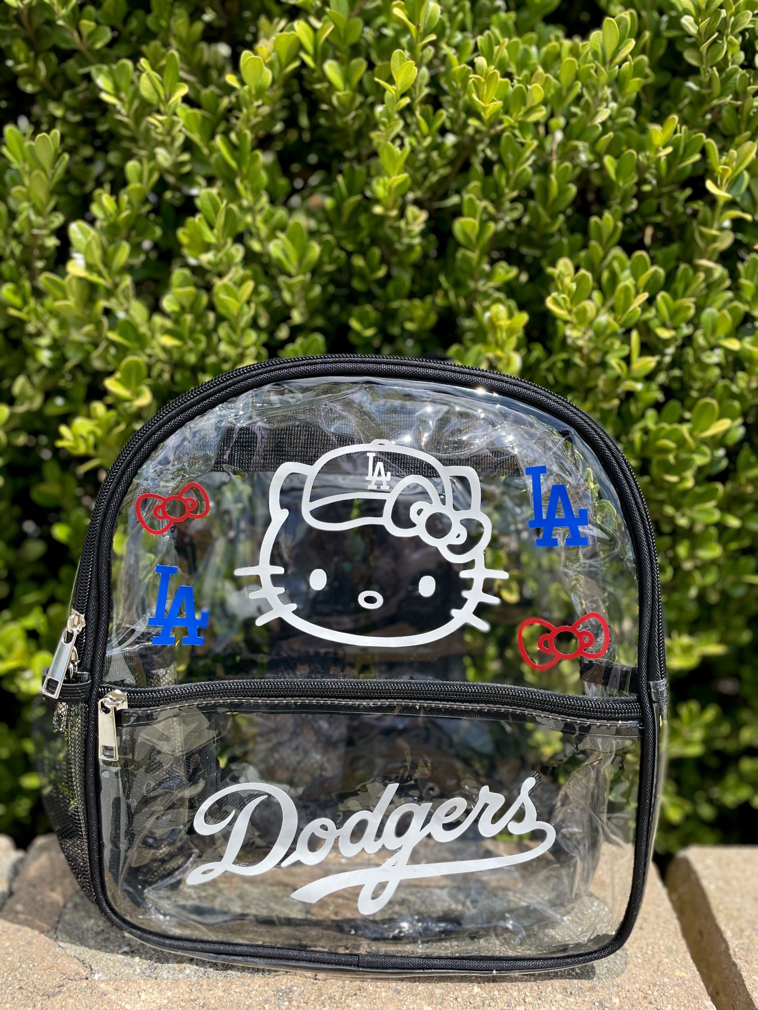 Dodgers x Hello Kitty Clear Stadium Backpack