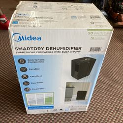 Midea 50-pint Energystar Smart Dehumidifier 