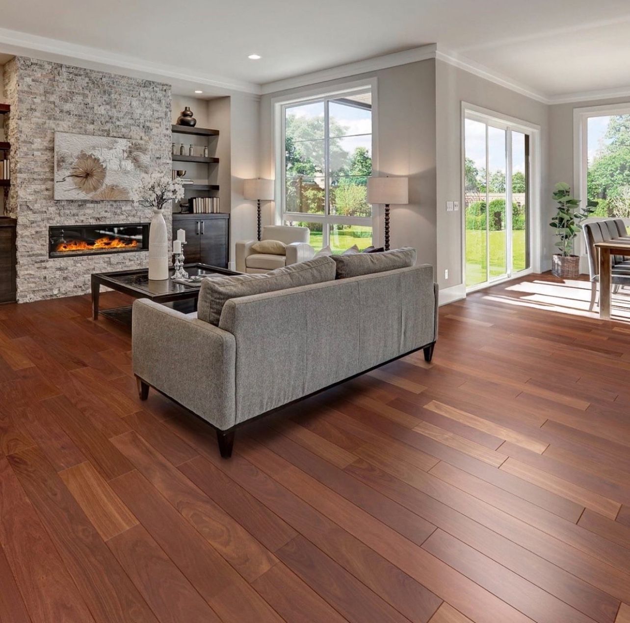 Mahogany Hardwood Flooring