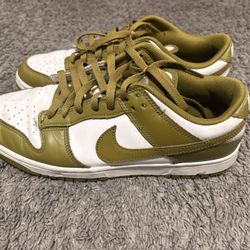 olive green dunks 