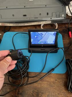 Baby Car Camera Monitor Safety Car Seat Mirror 4.3 Inch Folding Display Screen  Note: new opened box, no original box, no camera holder but you can ta