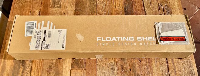 Habudda Floating Shelves (2) NEW 30x6.7x1.6”