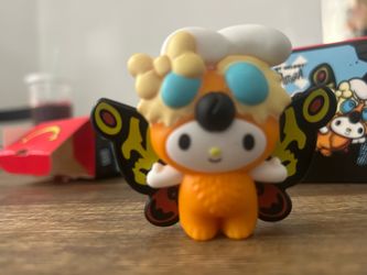 Hello kitty x Godzilla , My Melody Mothra