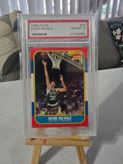 1986 Fleer Kevin McHale #73 PSA 8 NM-MT