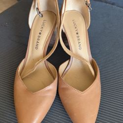 Lucky Brand Leather Heels