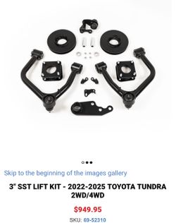 Ready Lift 3" SST LIFT KIT - 2022-2026 TOYOTA TUNDRA 2WD/4WD