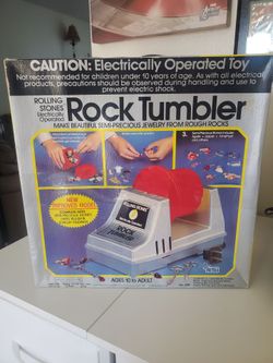 vintage NSI Rolling Stones Electrically Operated Rock Tumbler