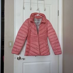 Pink Puffer Jacket Women