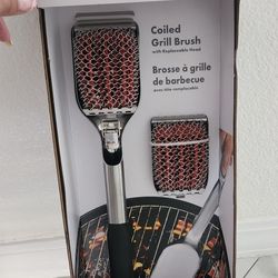 Coiled Grill Brush 🫕 Cepillo para Parrilla