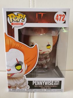 PENNYWISE WITH BOAT 472 Funko Pop
