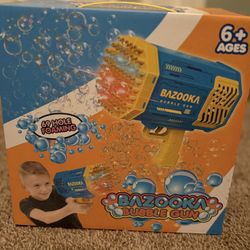 NEW Bazooka Bubble Gun Pink 