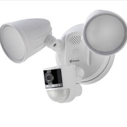 Swann Outdoor Floodlight 4K Wired Security Surveillance Camera