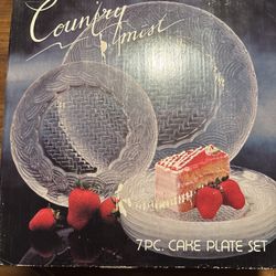 Cake Plates -glass 