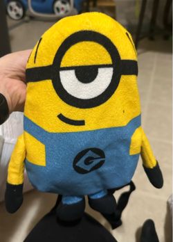 Minion backpack plush